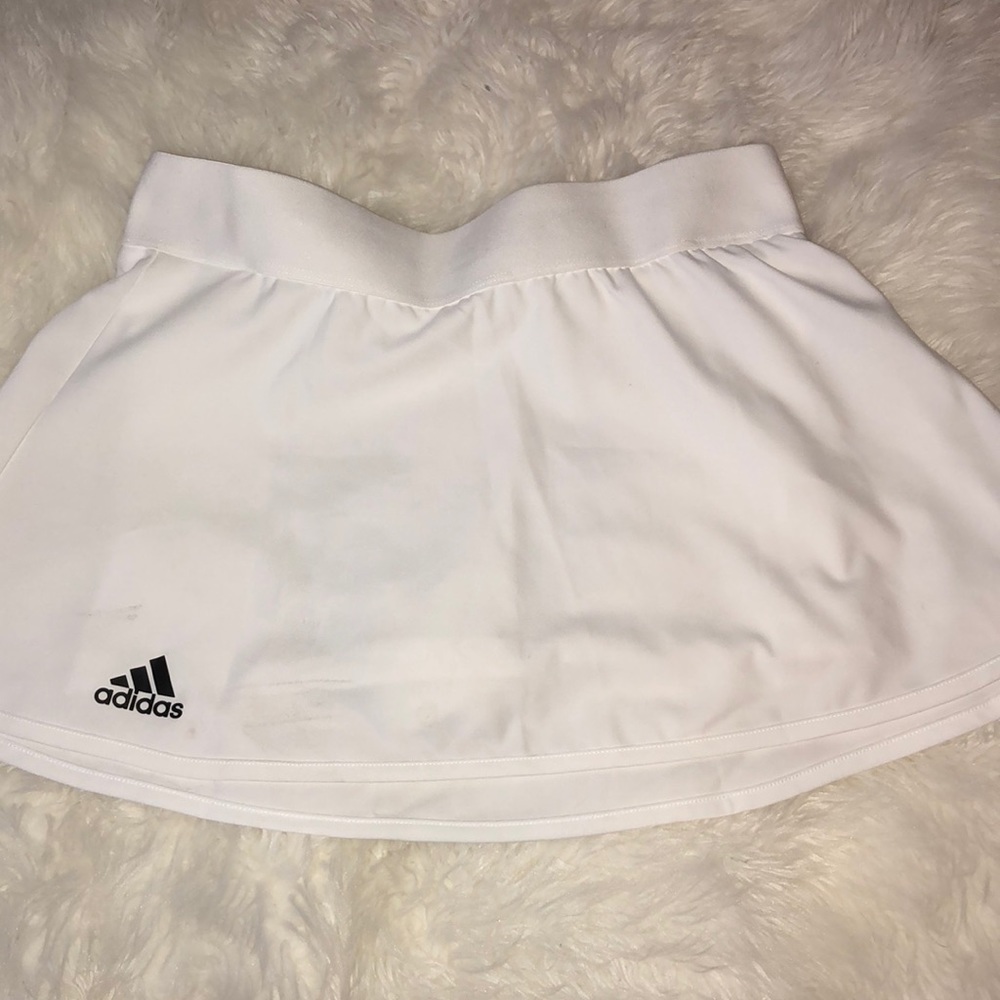 White workout/ tennis skirt